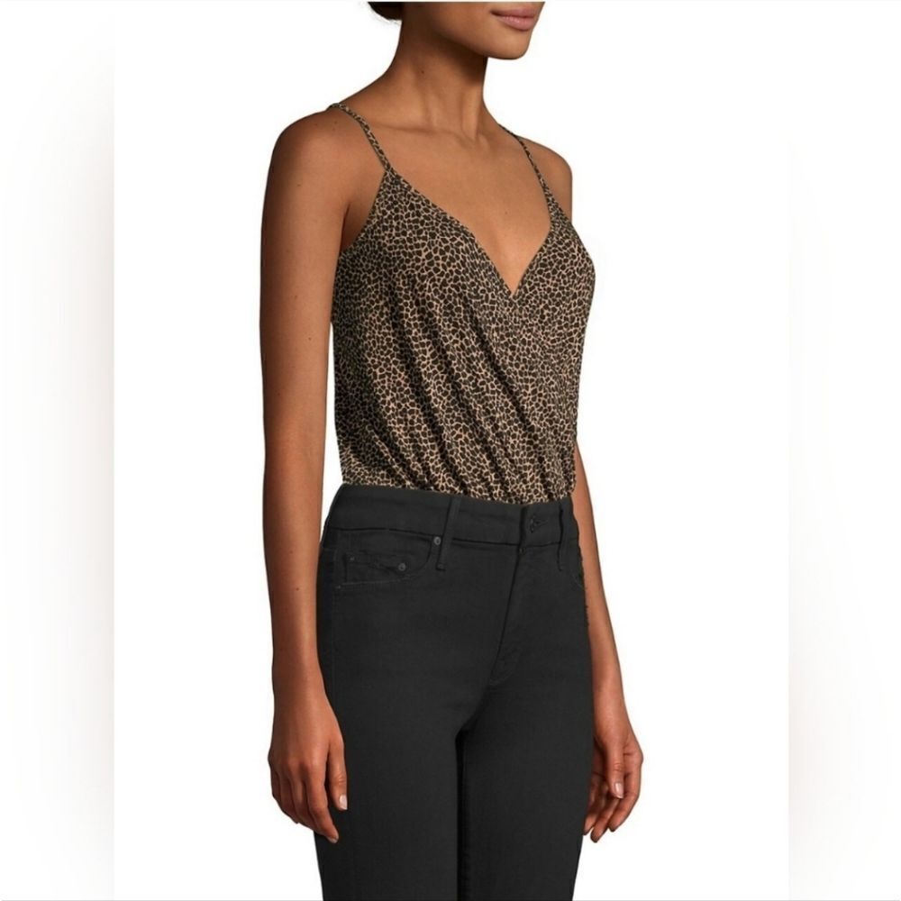 NWT n:Philanthropy Peppermint Bodysuit in Sugar Cheetah - Picture 8 of 10